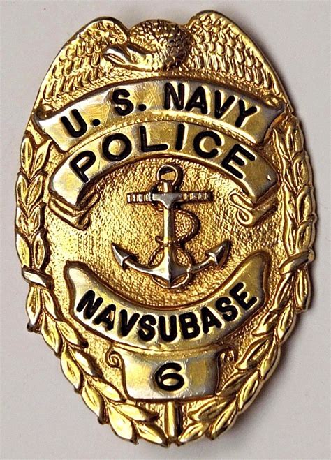 US Navy Military Police Badge